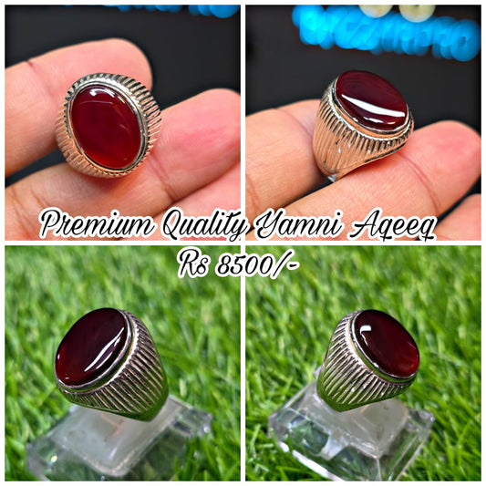 Premium Quality Yamni Aqeeq Ring
