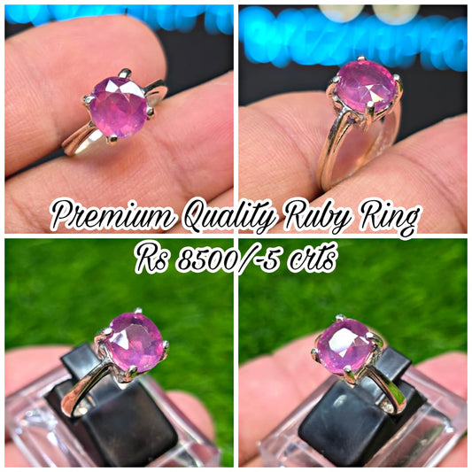 Premium Quality Ruby Ring