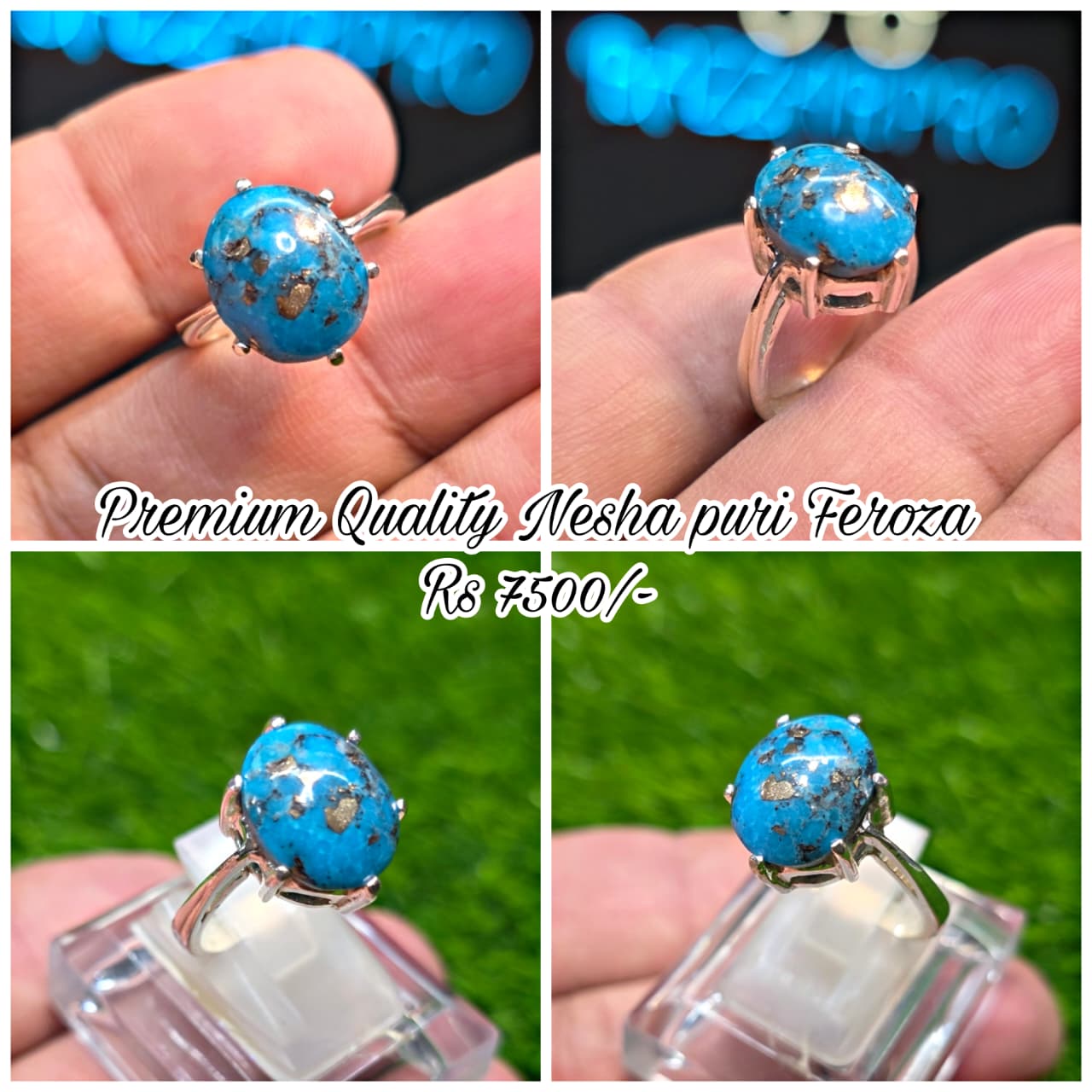 Premium Quality Nisha Puri  Feroza Ring