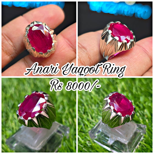 Premium Quality Anari Yaqoot Ring
