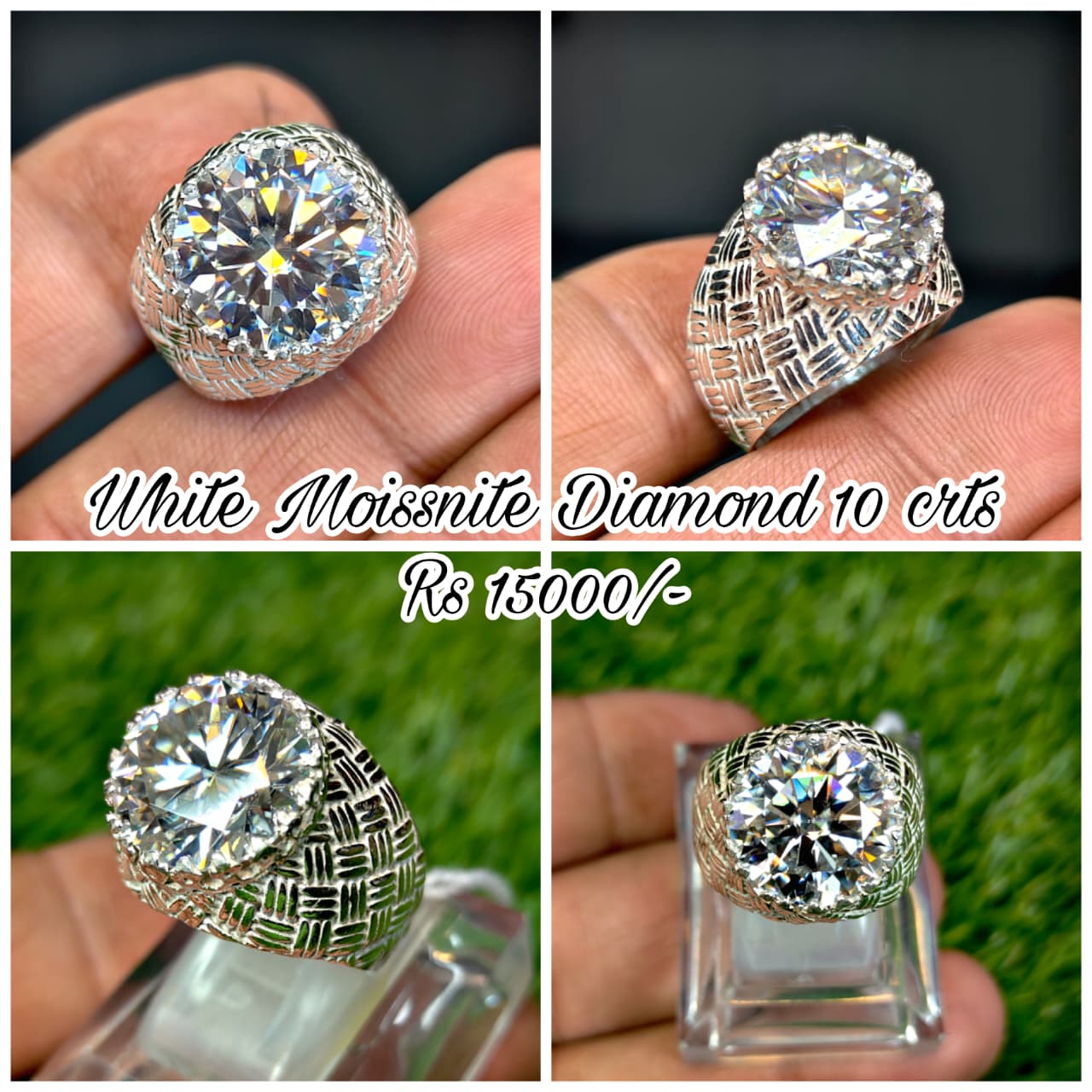 Premium Quality Moissanite Ring