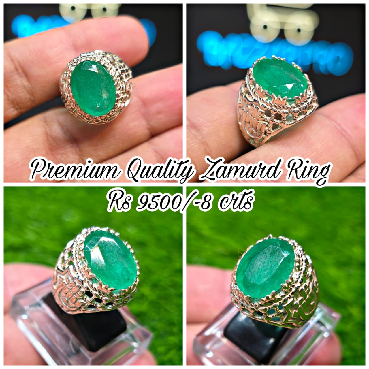 Premium Quality Zamurd Ring