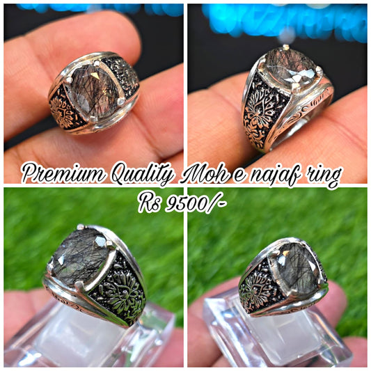 Premium Quality Moh e Najaf Ring