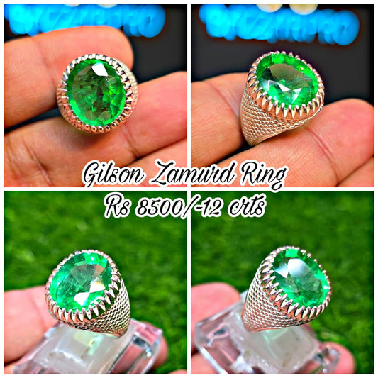 Premium Quality Gilson Zamurd Ring