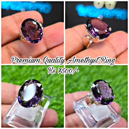 Premium Quality Amethyst Ring
