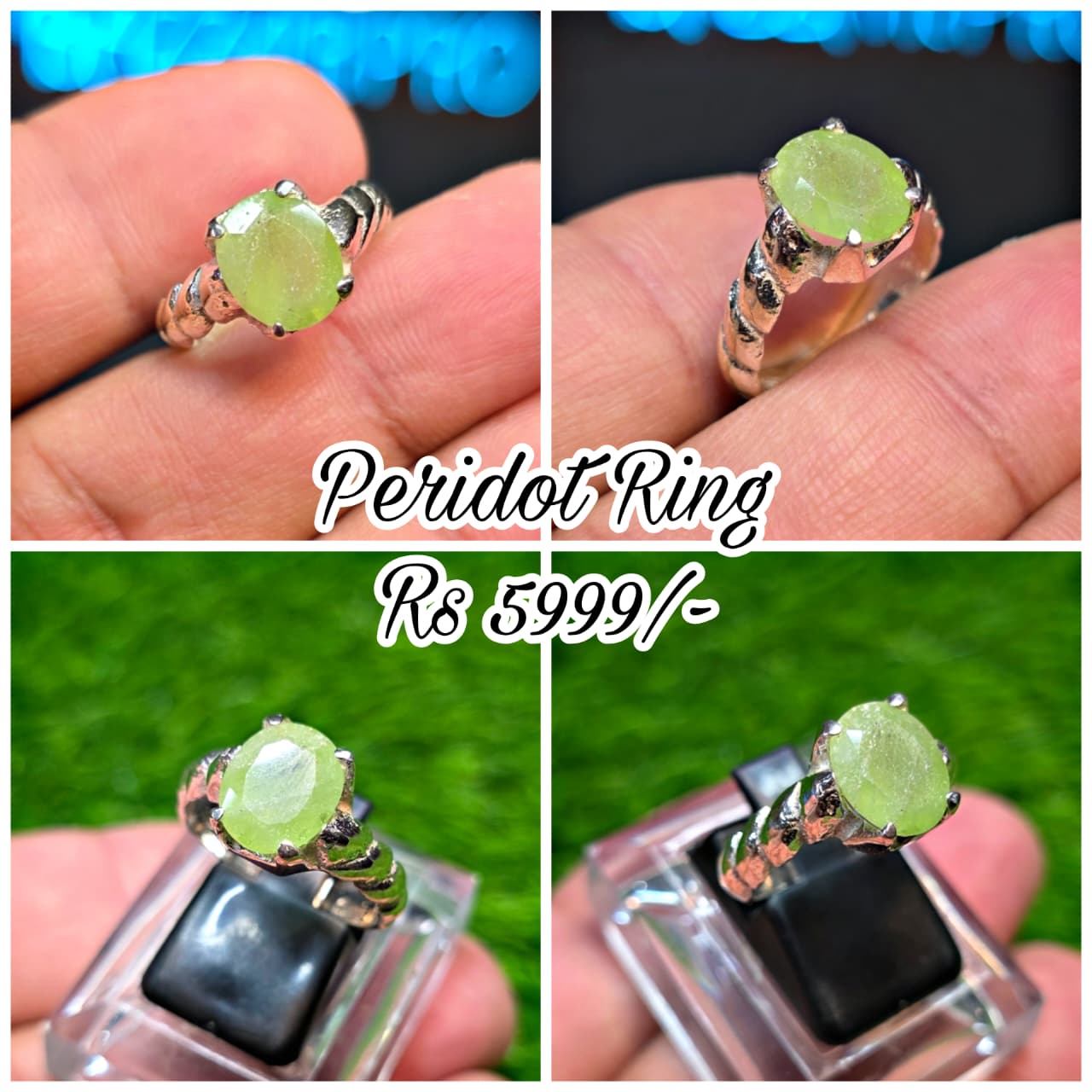 Premium Quality Peridot Ring