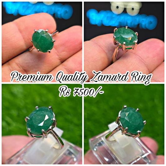 Premium Quality Zamurd Ring