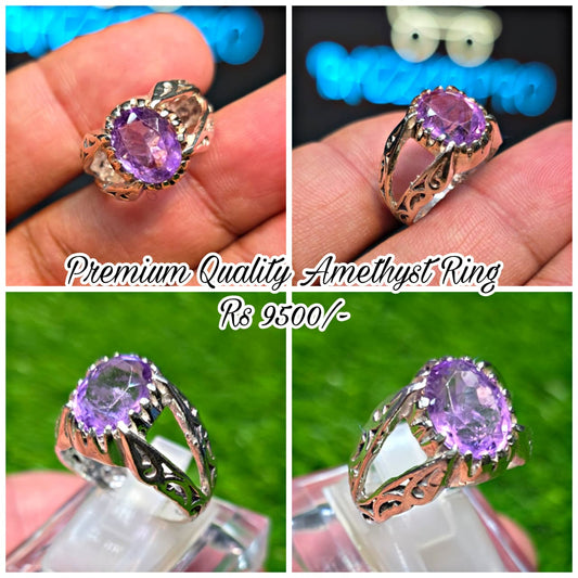 Premium Quality Amethyst Ring