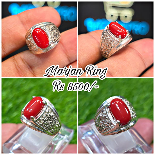 Premium Quality Marjan Ring