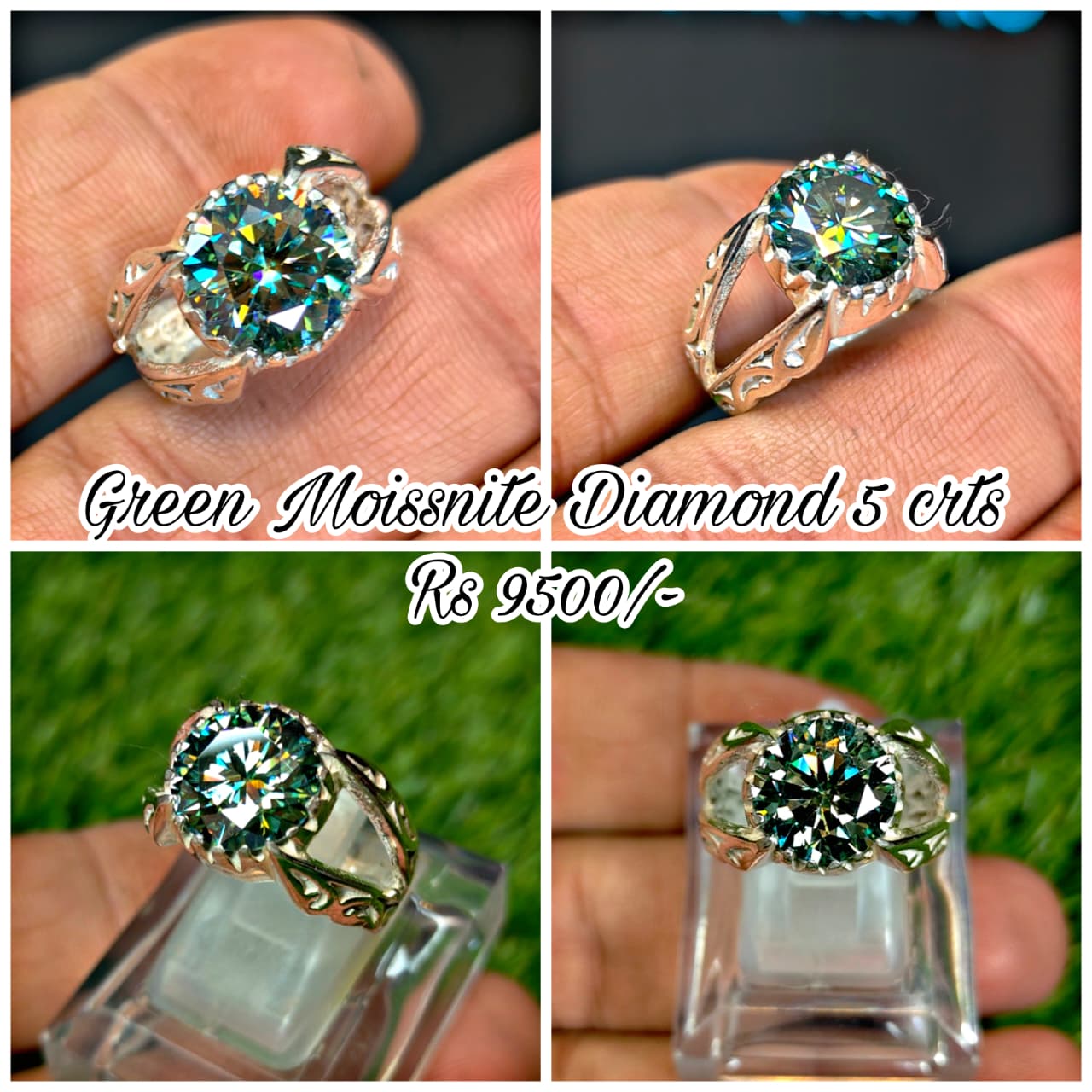 Premium Quality Moissanite Ring