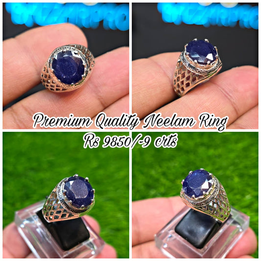 Premium Quality Neelam Ring