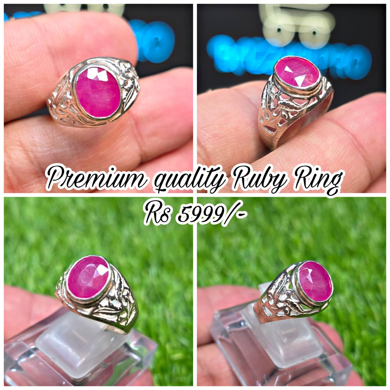 Premium Quality Ruby Ring