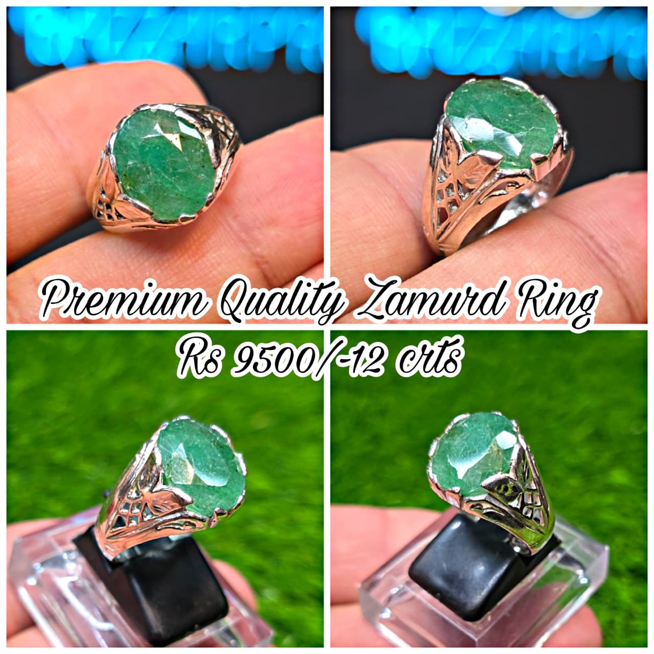 Premium Quality Zamurd Ring