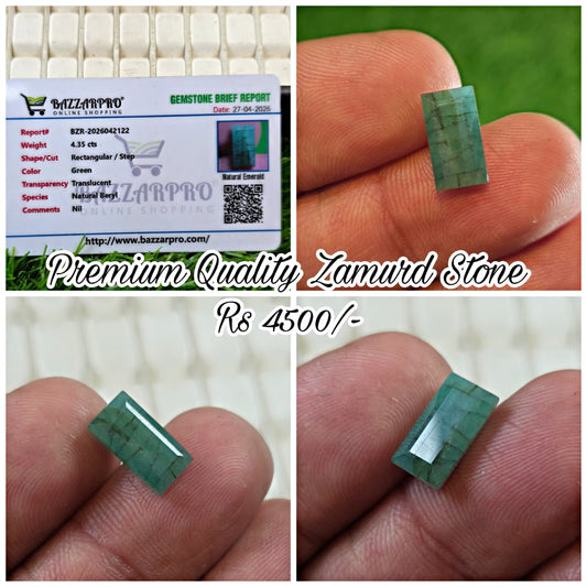 Premium Quality Zamurd With Lab Certificate