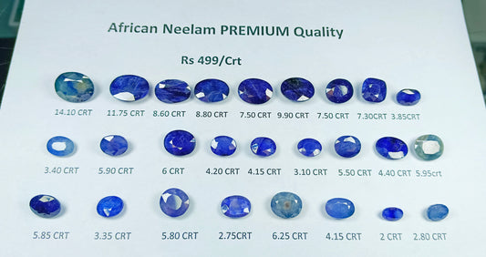 Blue Sapphire (Neelam Stone)