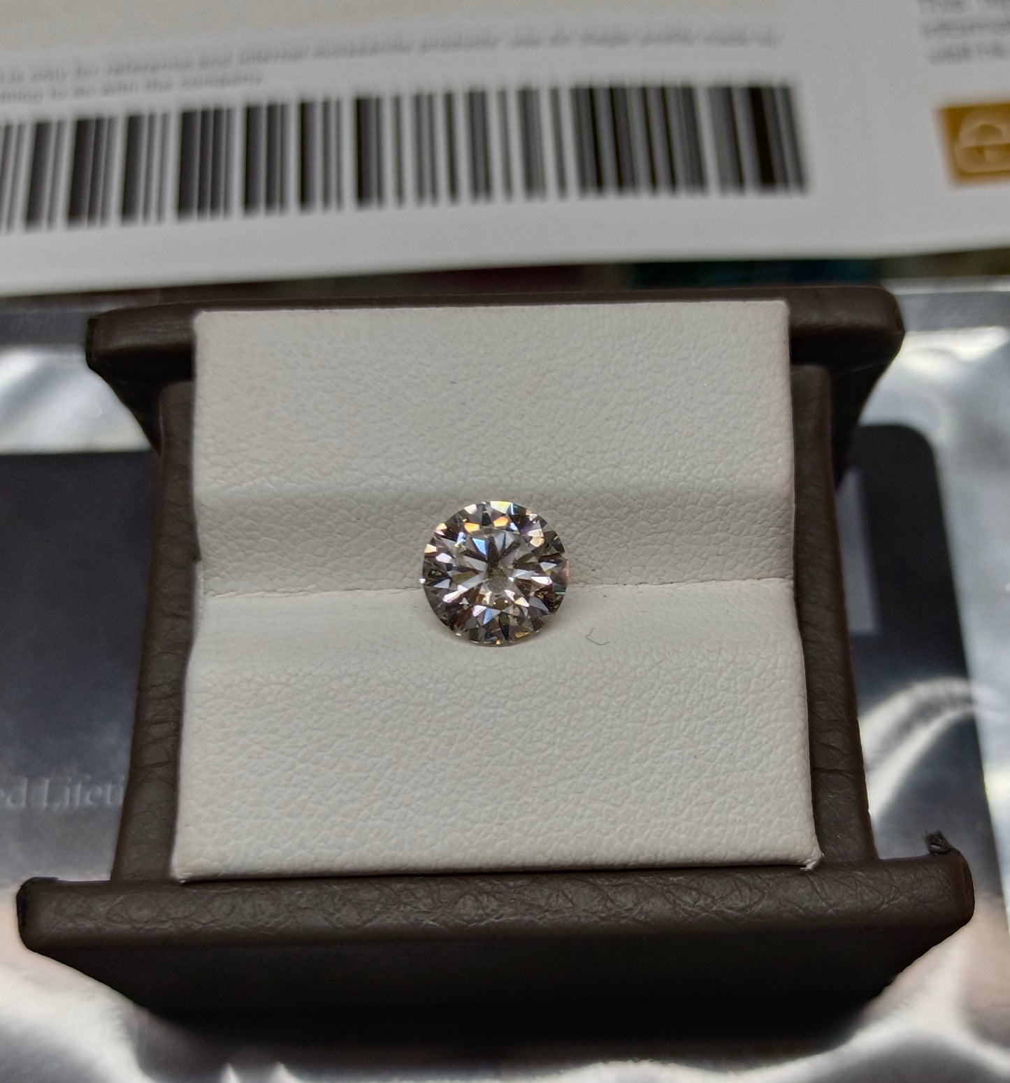 Moissanite Diamond 3 CRT (GRA Certified)