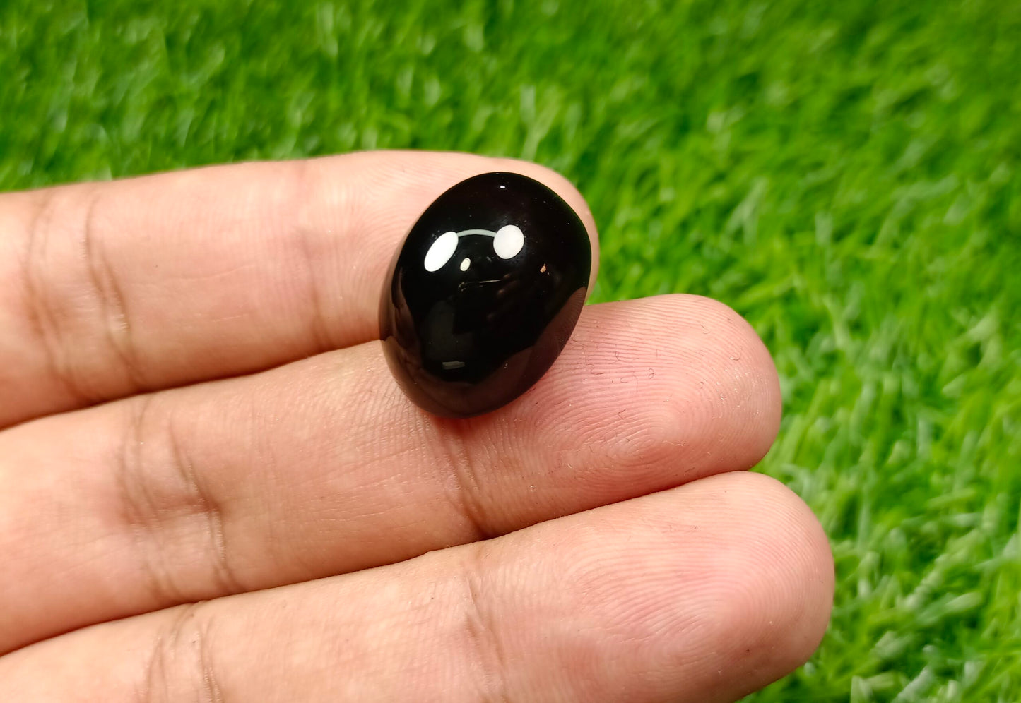 Black Aqeeq stone