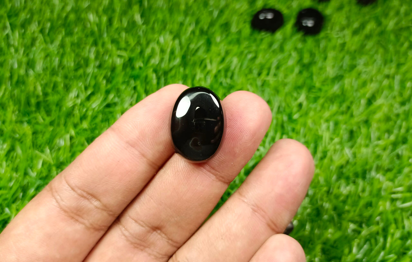 Black Aqeeq Stone