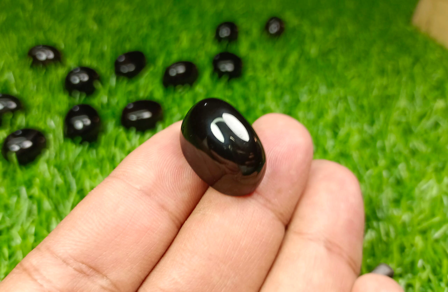 Black Aqeeq stone