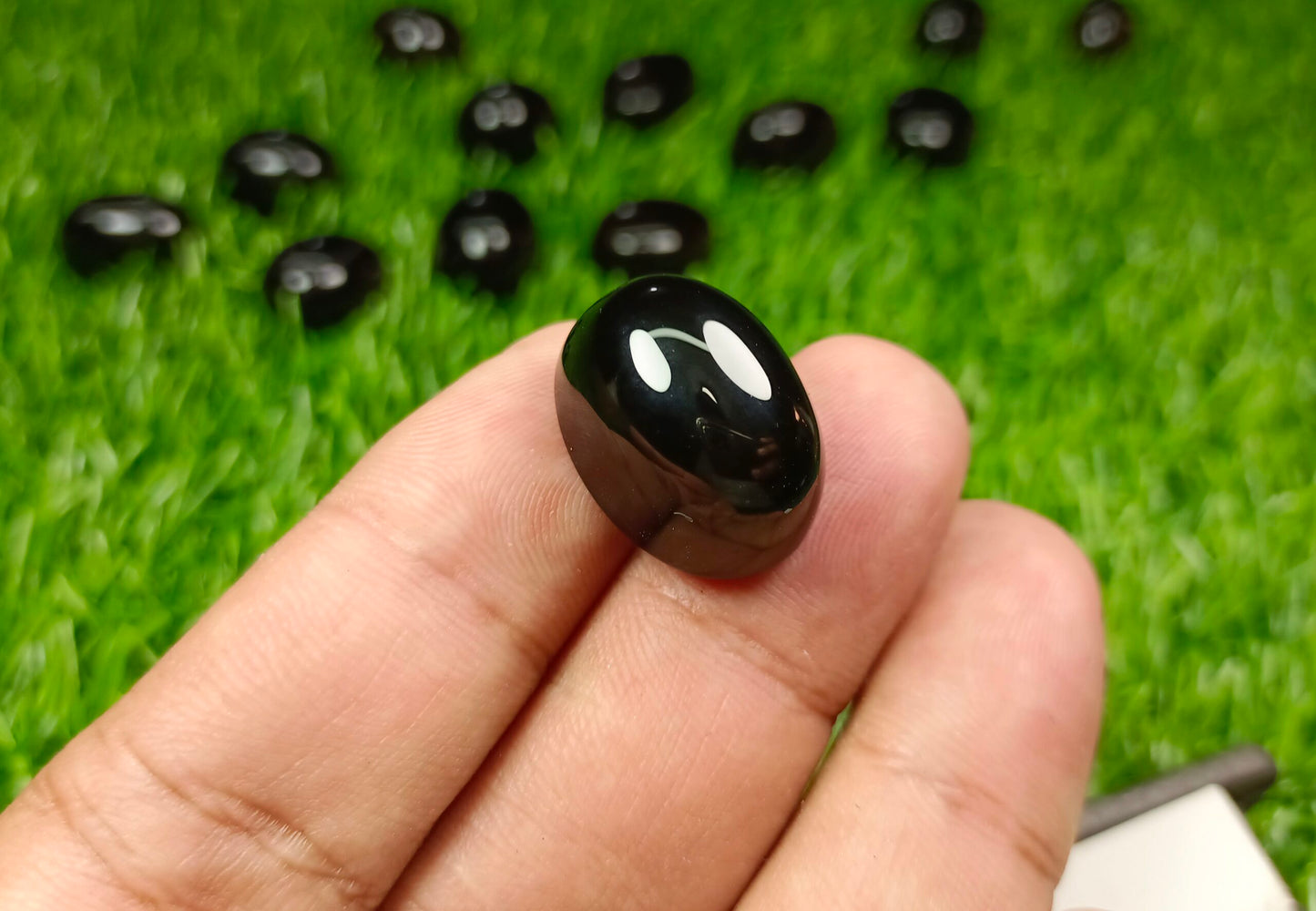 Black Aqeeq Stone