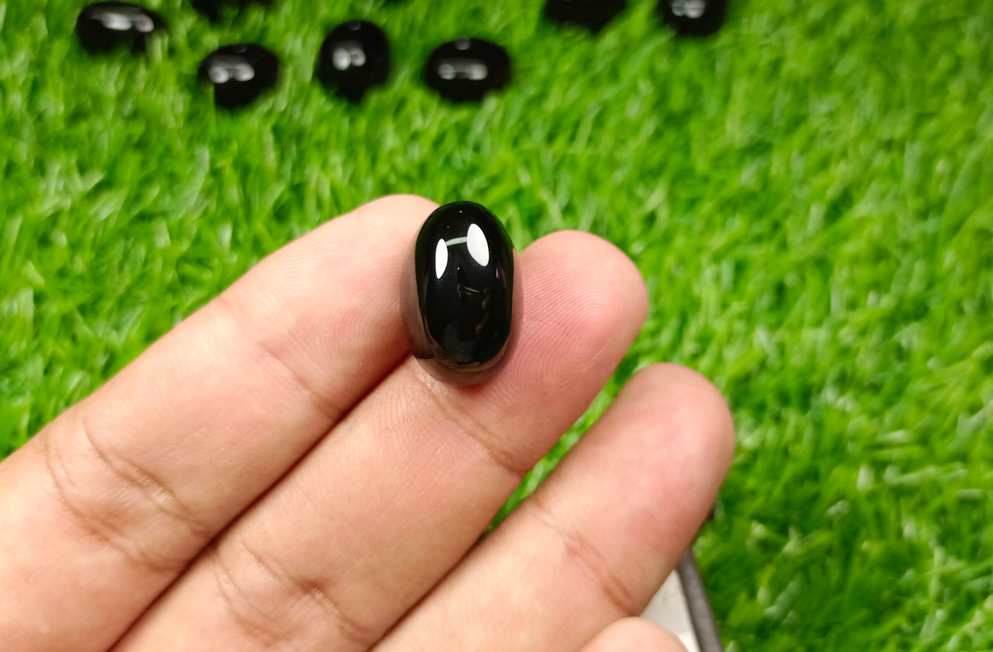 Black Aqeeq Stone