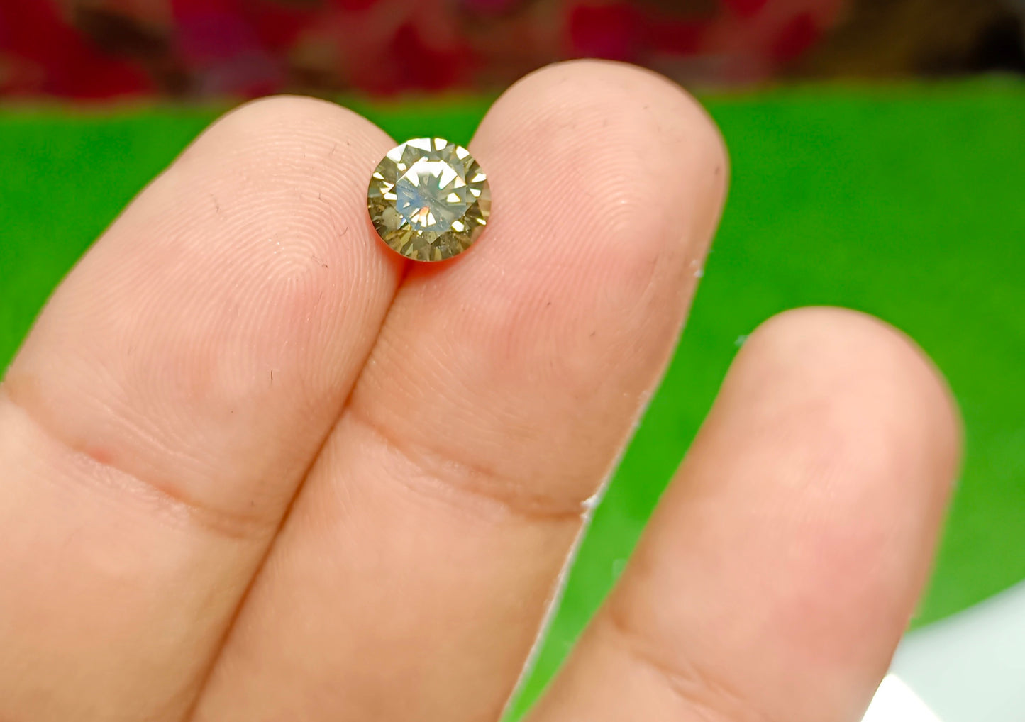 Moissanite Diamond 2 Cts (Brown)