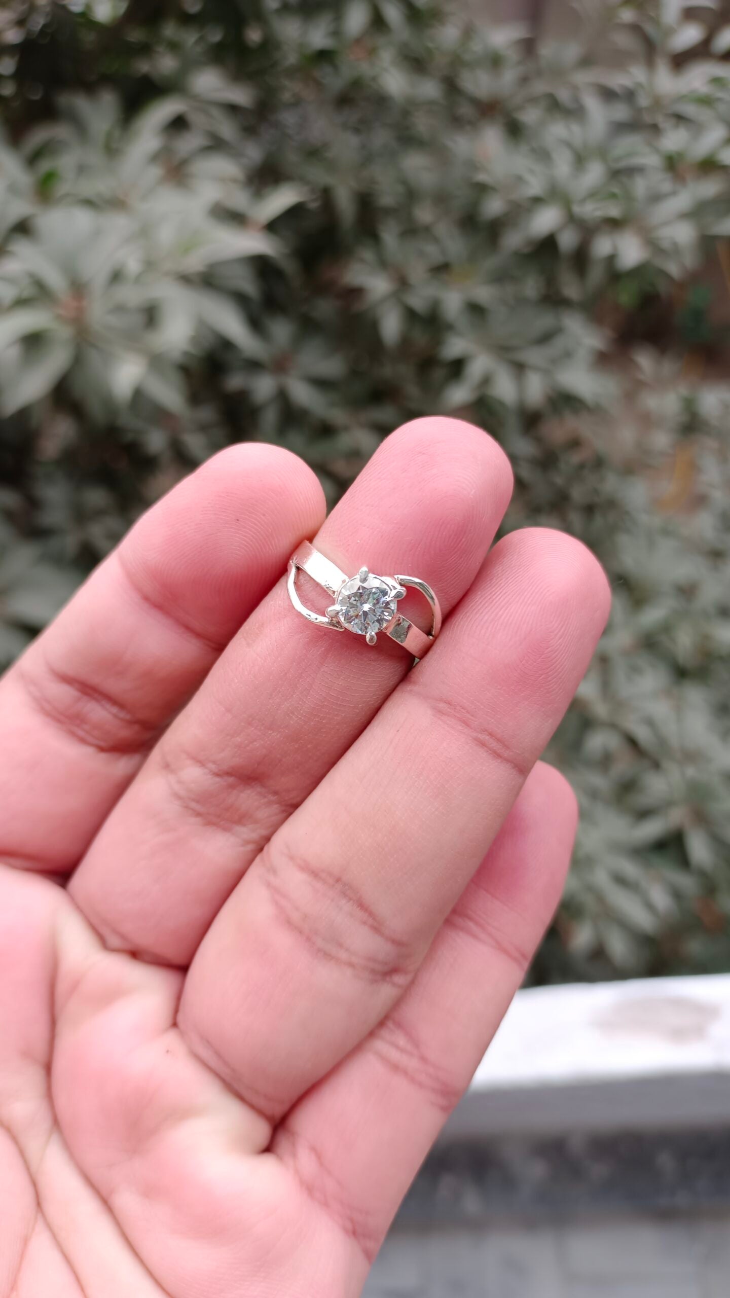 Moissanite Diamond Ring (Ladies)