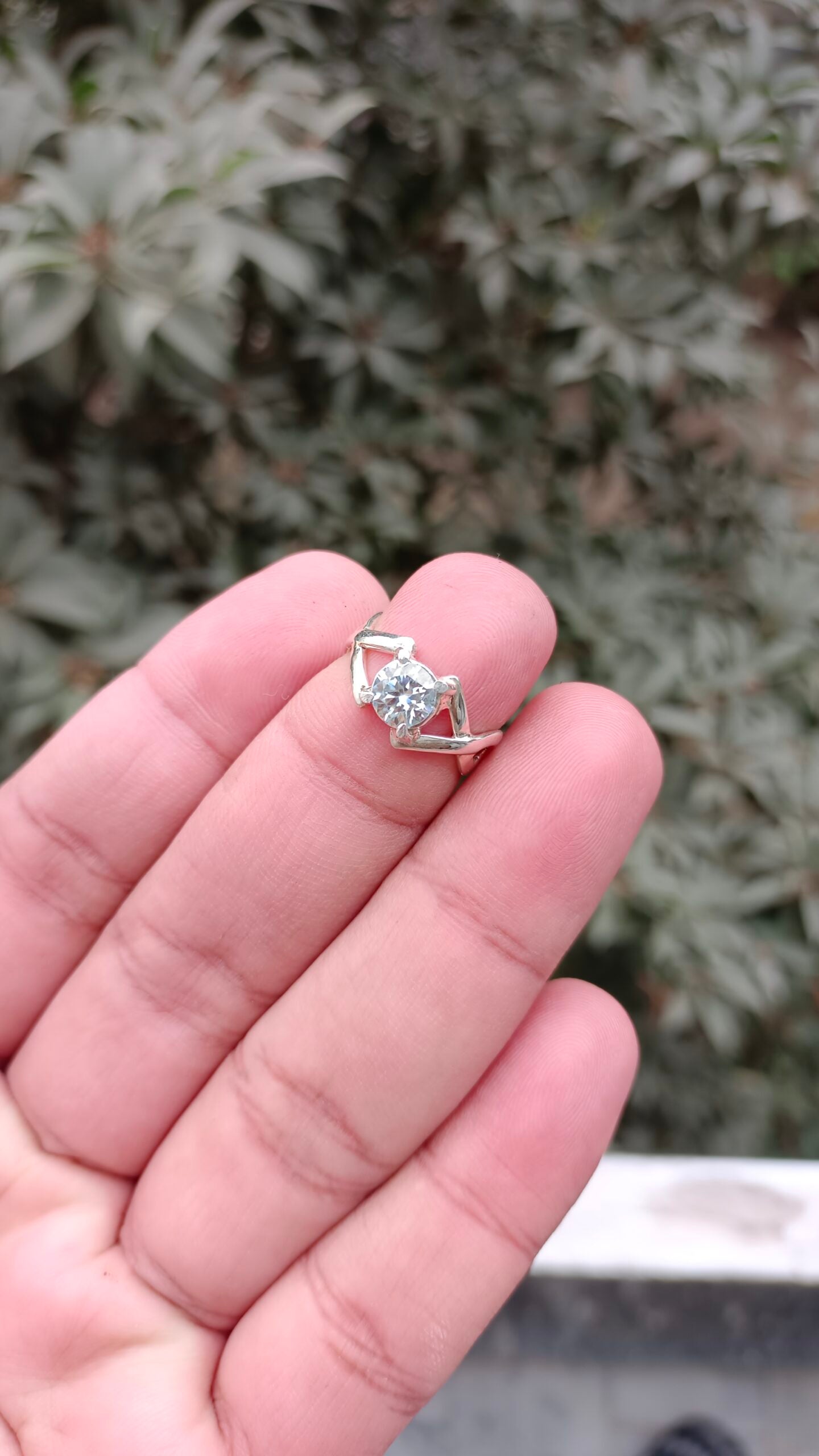 Moissanite Diamond Ring (Ladies)