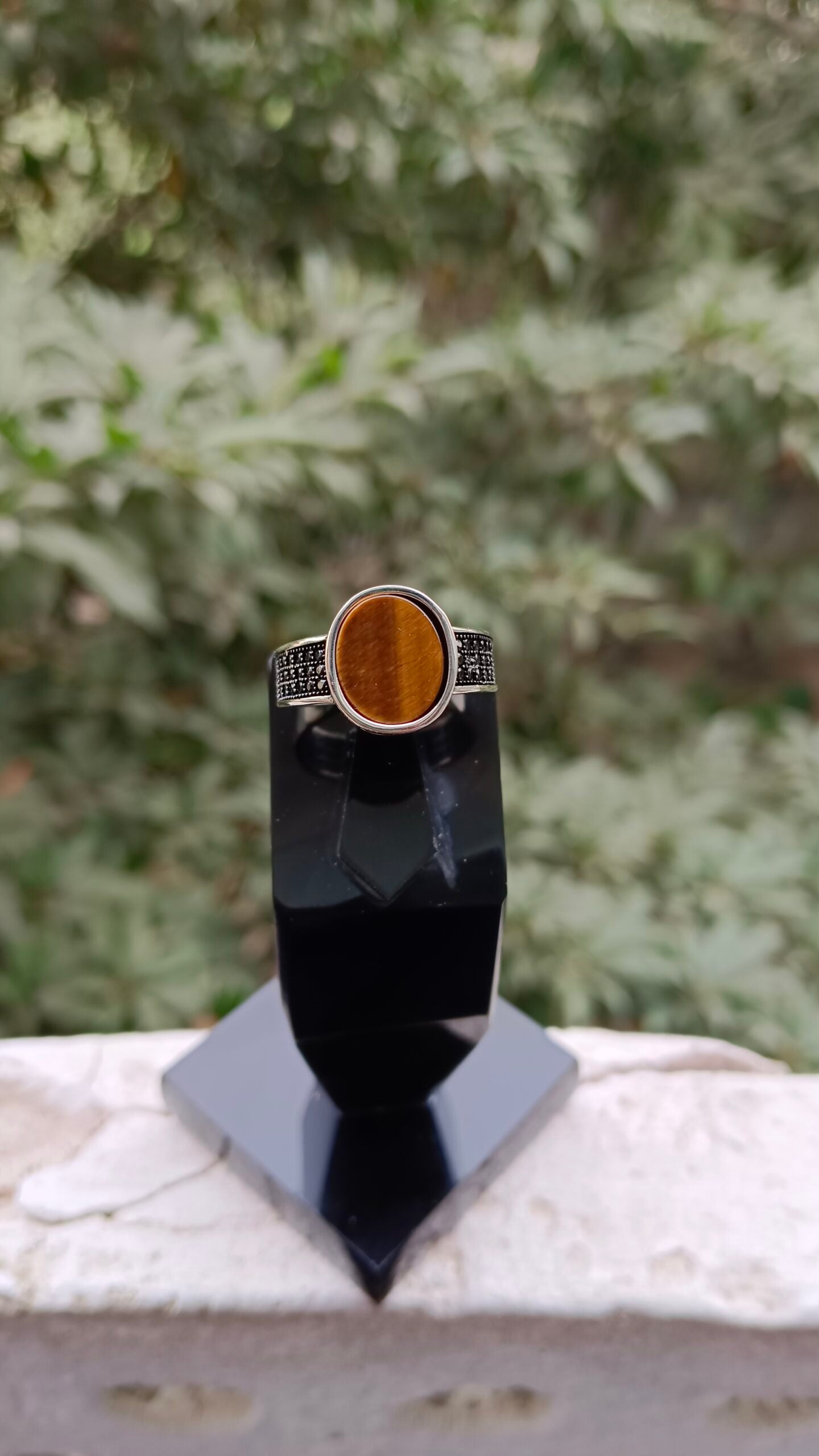 Tiger Eyes Turkish Ring