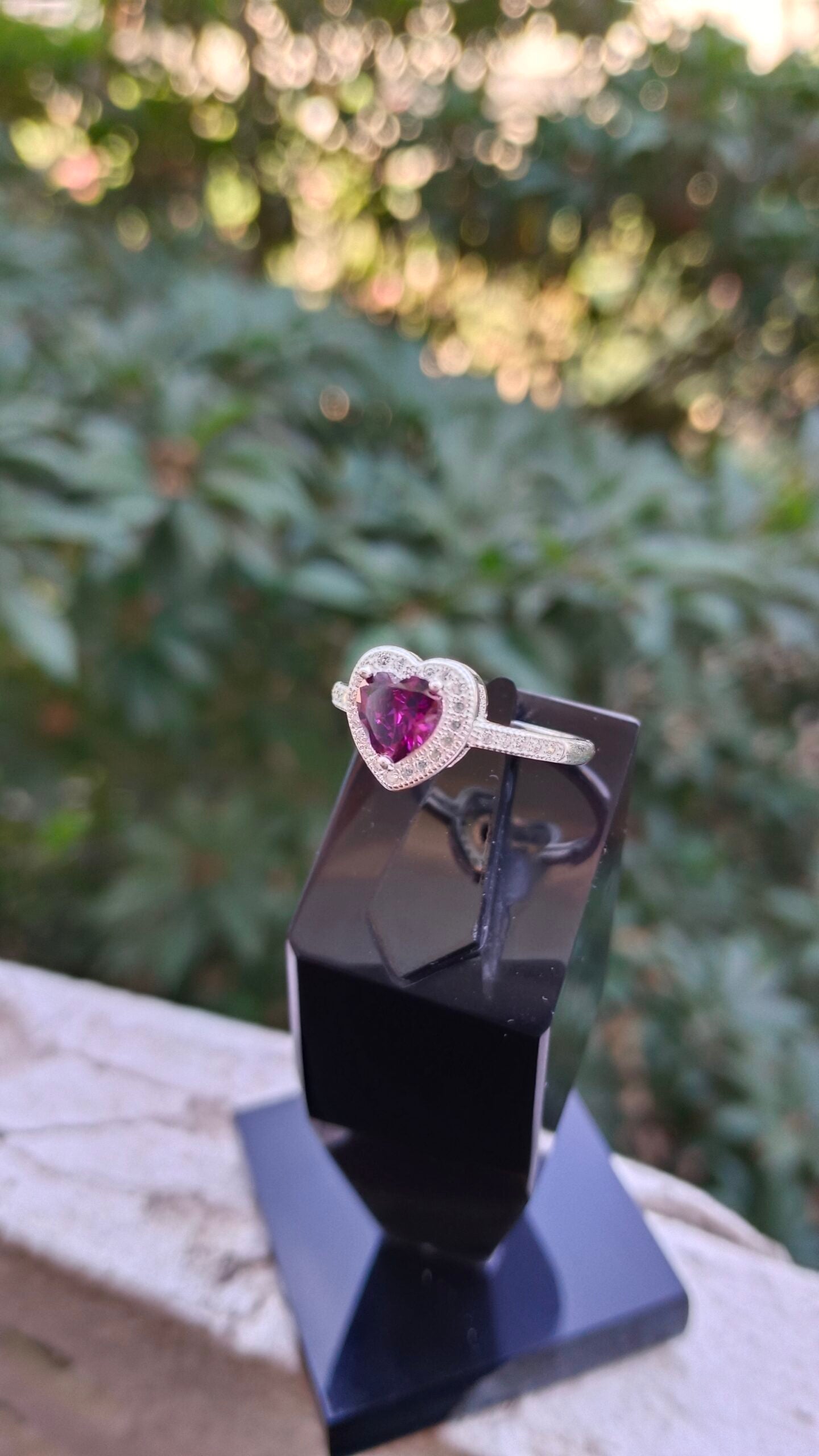 Purple Zircon Ladies Ring