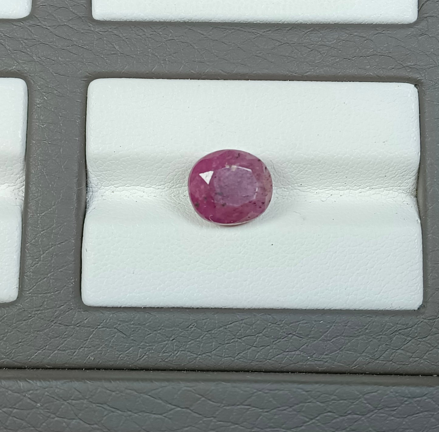 Natural Ruby With Lab Certificate