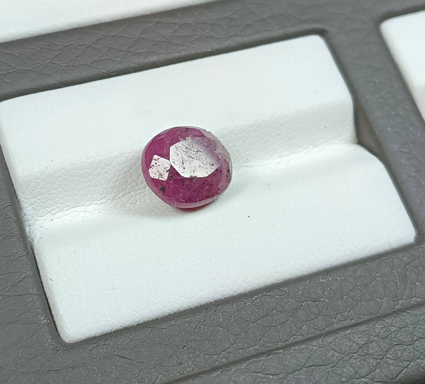 Natural Ruby With Lab Certificate