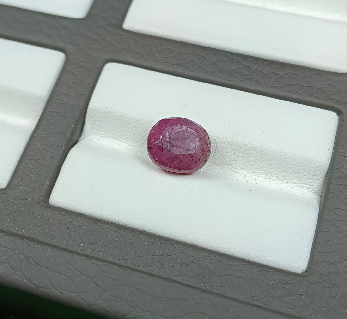 Natural Ruby With Lab Certificate