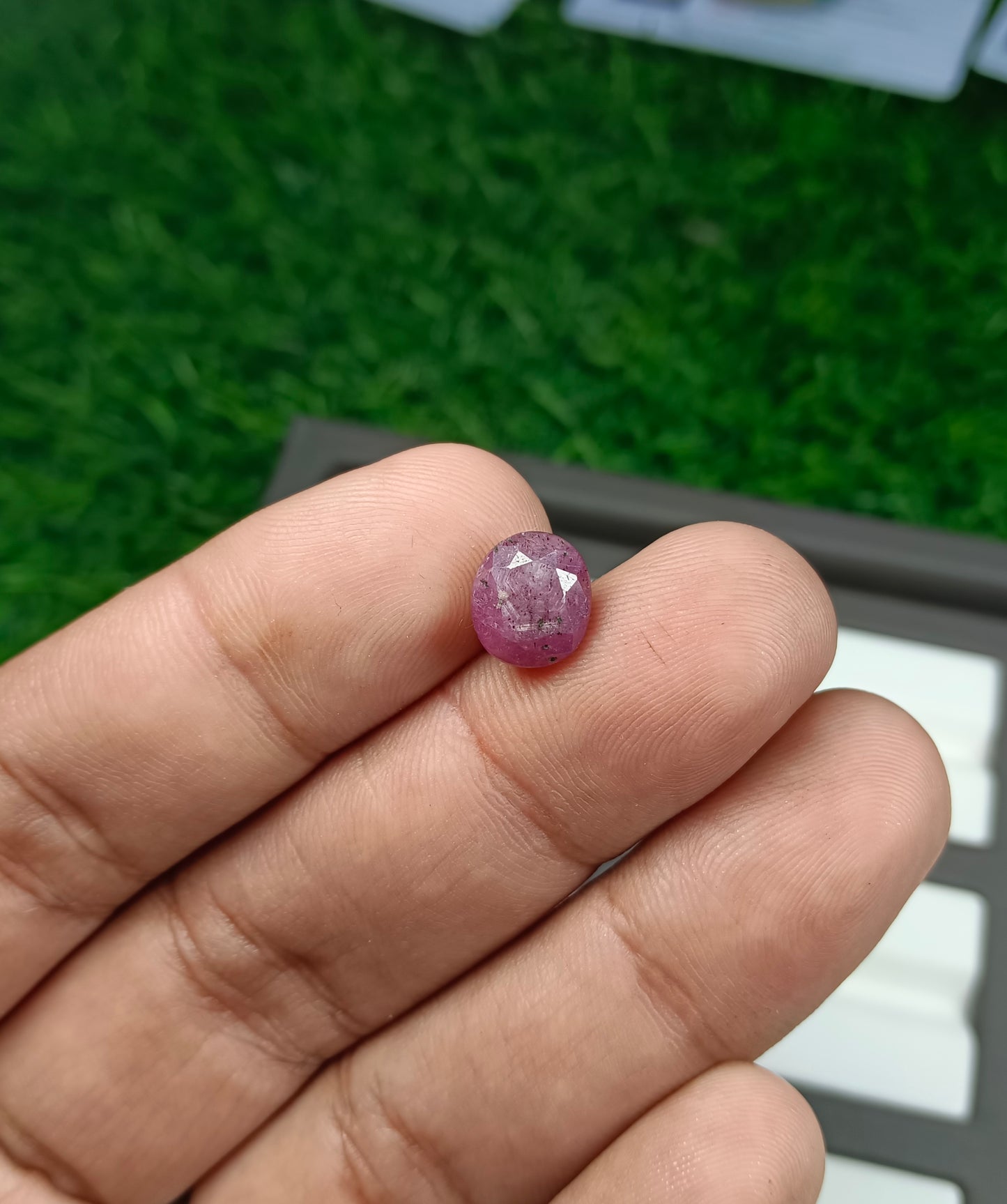 Natural Ruby With Lab Certificate