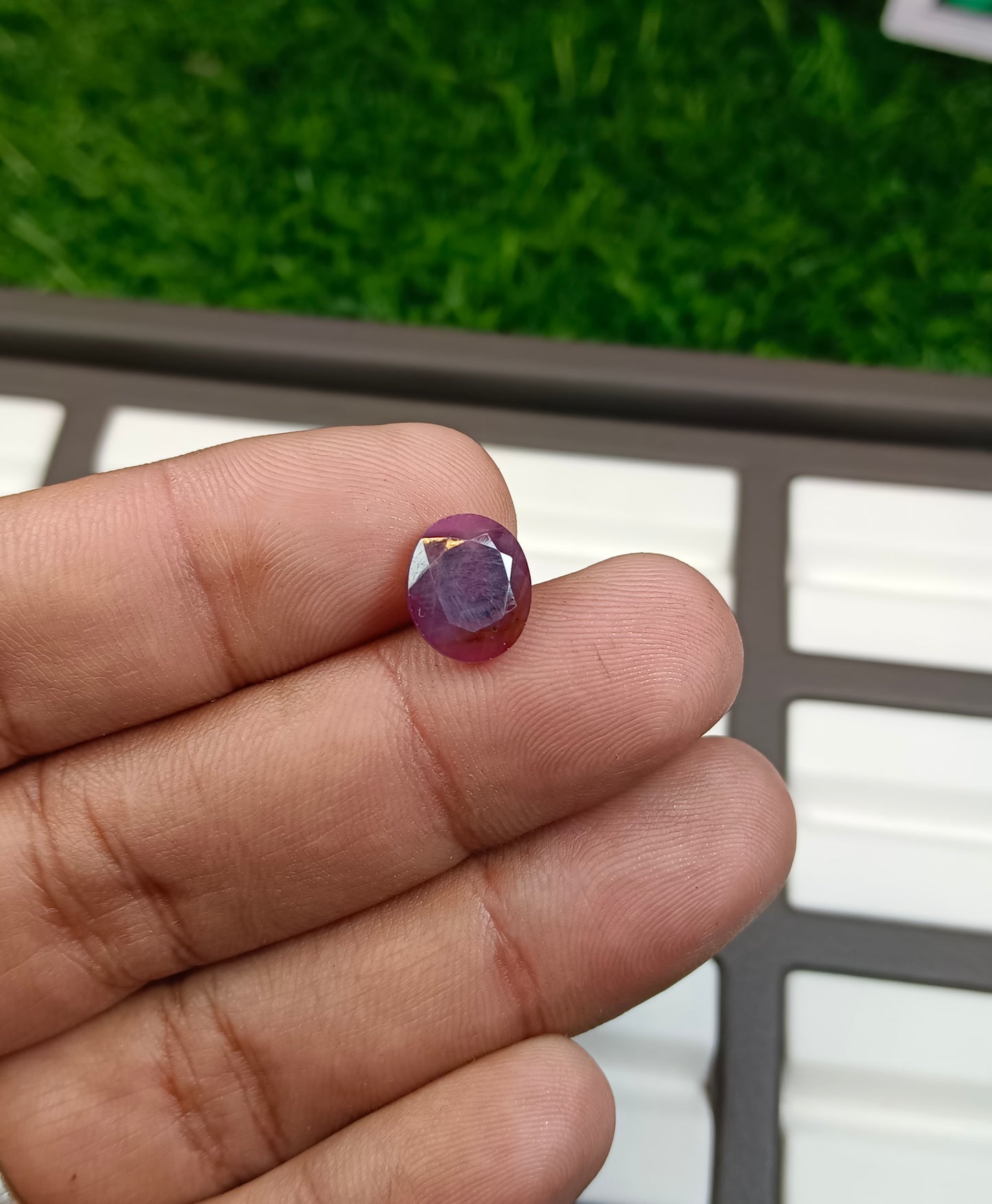 Natural Ruby With Lab Certificate