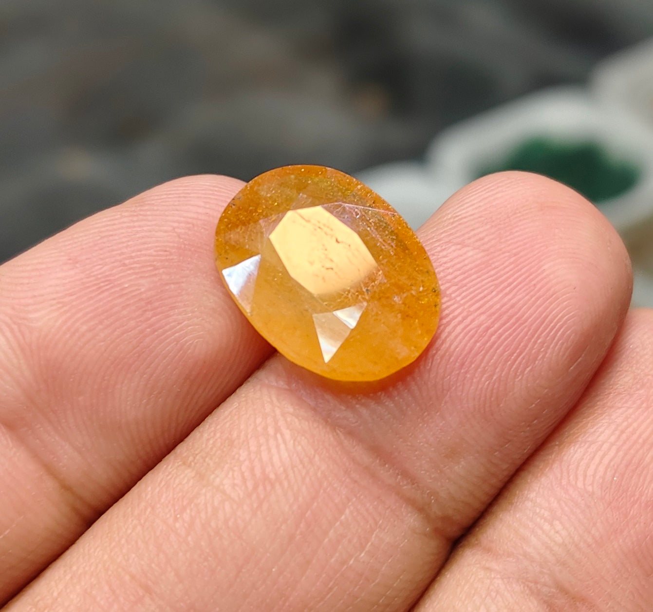 Natural Yellow Sapphire (Pukhraj)