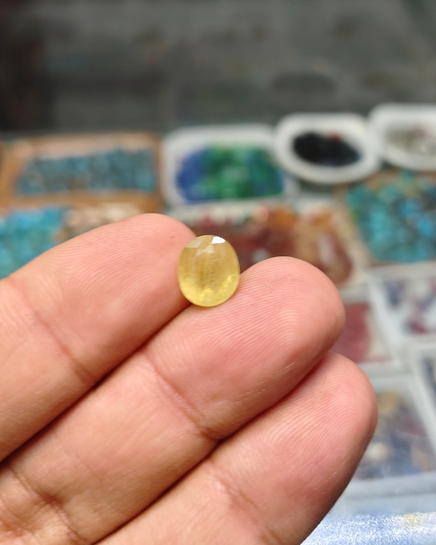 Natural Yellow Sapphire (Pukhraj)