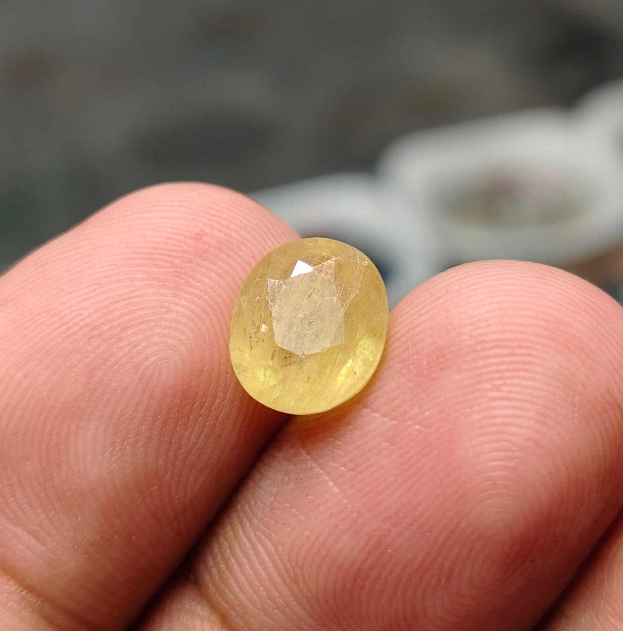 Natural Yellow Sapphire (Pukhraj)