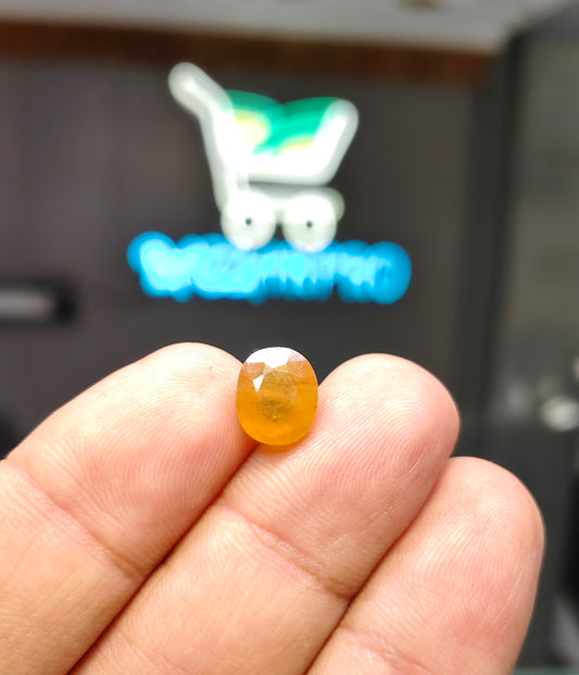 Natural Yellow Sapphire (Pukhraj)