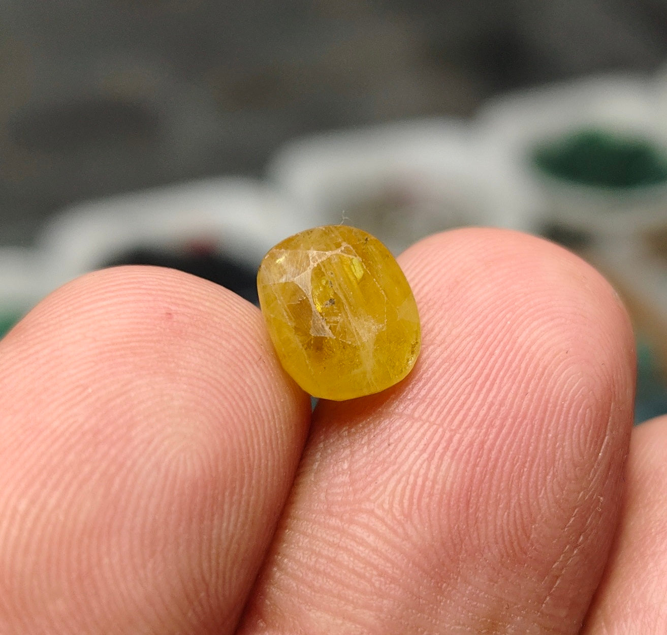 Natural Yellow Sapphire (Pukhraj)