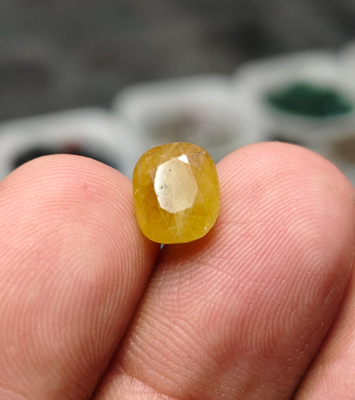 Natural Yellow Sapphire (Pukhraj)