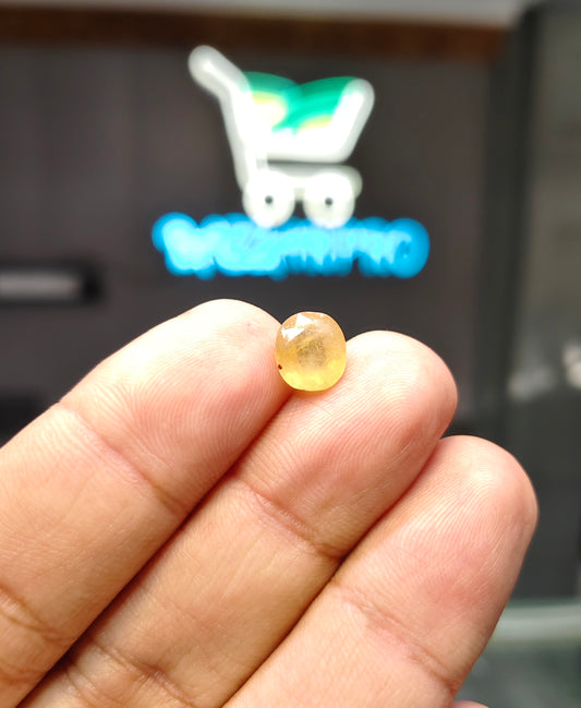 Natural Yellow Sapphire (Pukhraj)