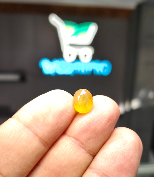 Natural Yellow Sapphire (Pukhraj)