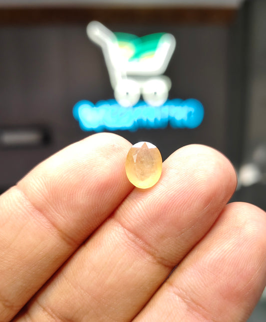 Natural Yellow Sapphire (Pukhraj)