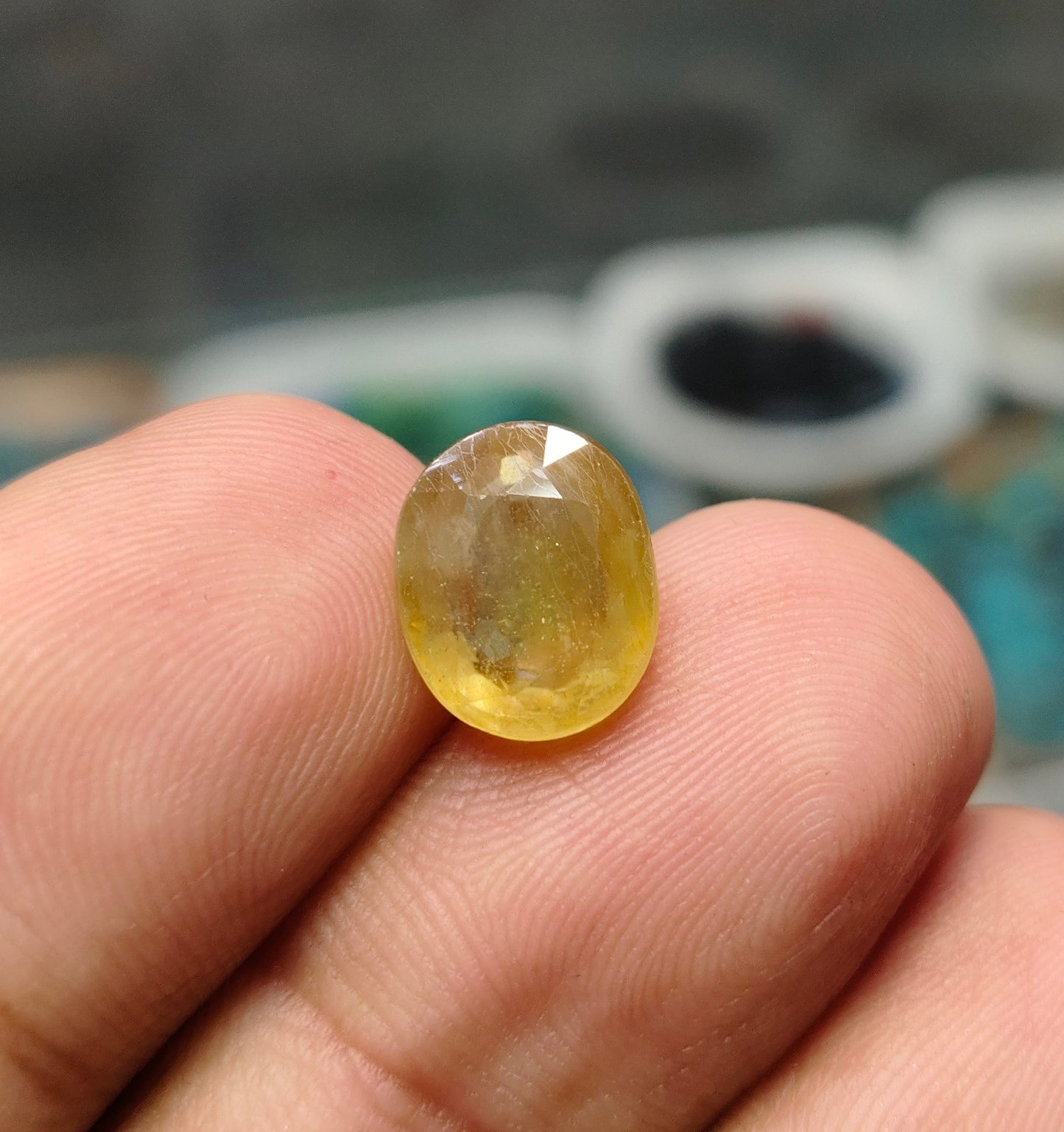 Natural Yellow Sapphire (Pukhraj)