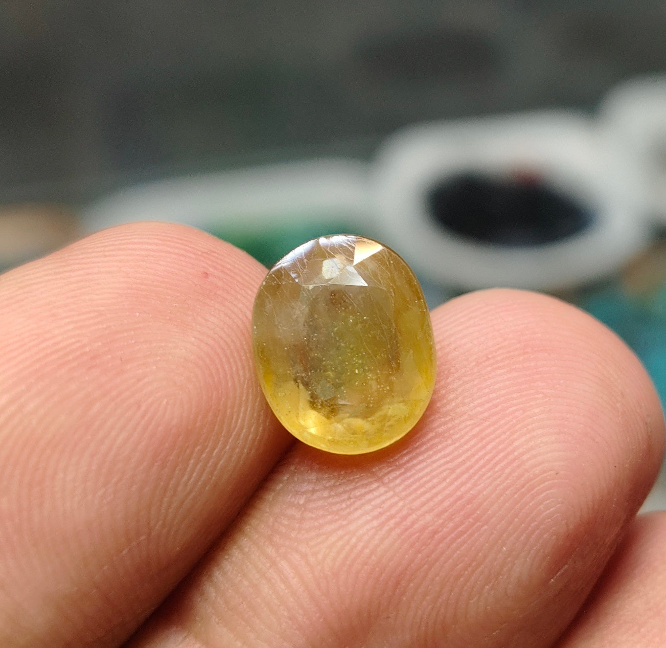 Natural Yellow Sapphire (Pukhraj)