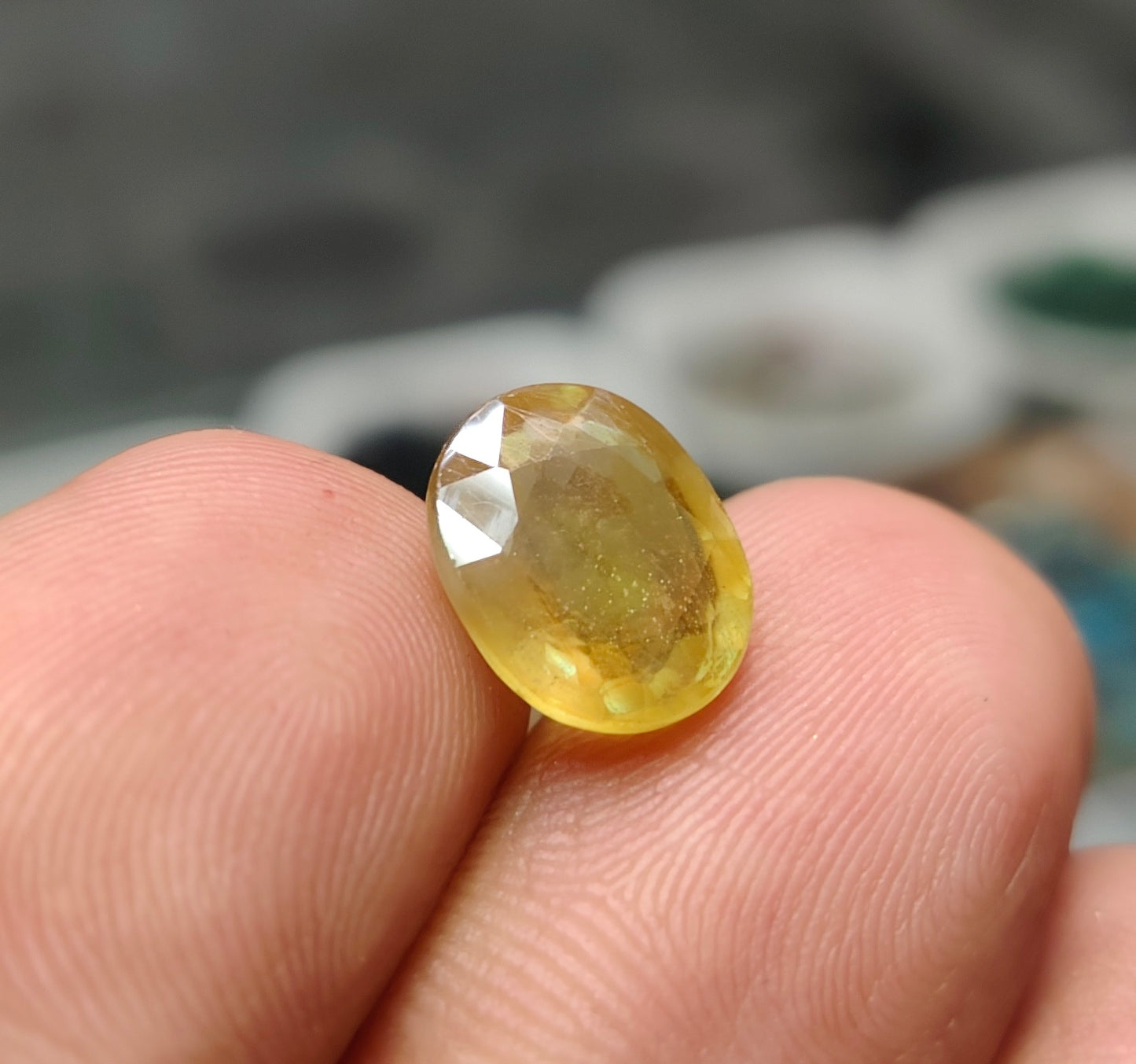 Natural Yellow Sapphire (Pukhraj)