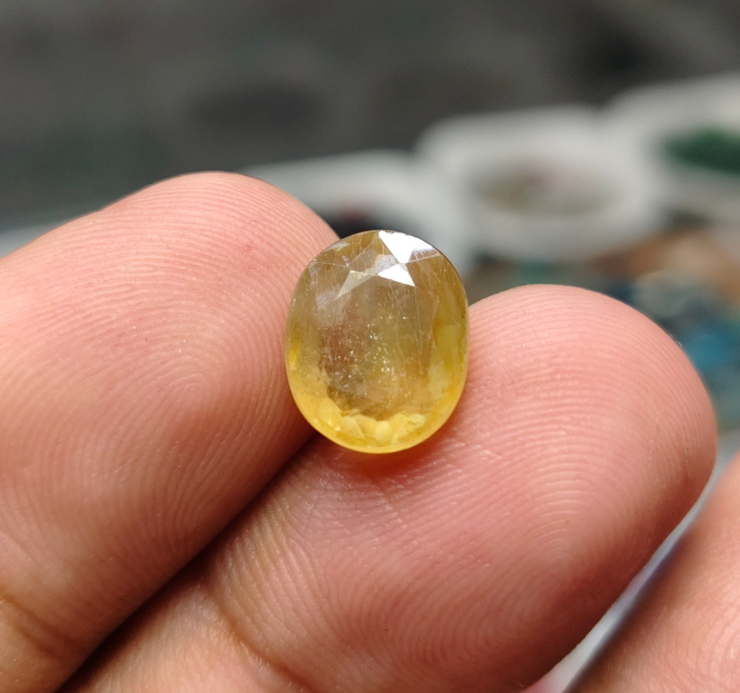 Natural Yellow Sapphire (Pukhraj)