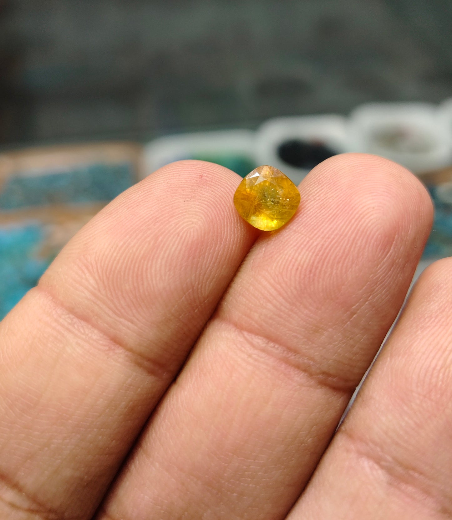 Natural Yellow Sapphire (Pukhraj)