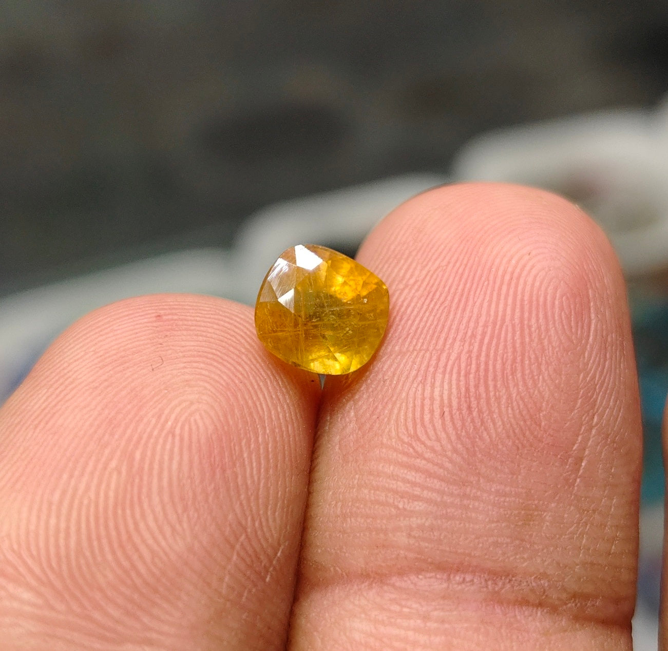 Natural Yellow Sapphire (Pukhraj)